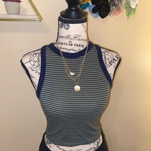 Forever 21 Striped Tank Top